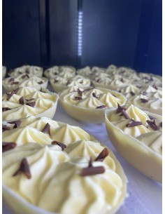 Egg postre de maracuyá